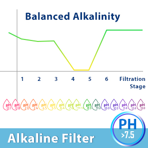 ispring RCC1UP-AK comes with Alkaline remineralization filter